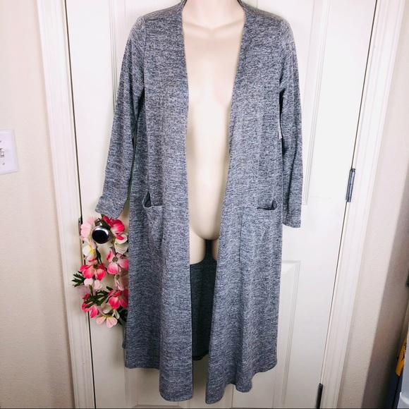 LuLaRoe Sweaters - Lularoe nwt gray Sarah cardigan duster small 6-8